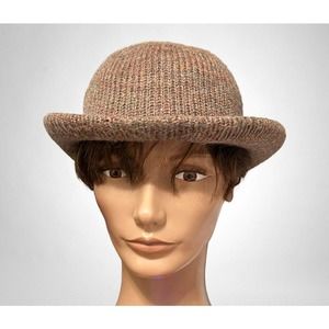 Vintage Frederick Worldwide Wool Blend Knit Fedora Hat